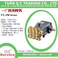 Đầu Bơm Cao Áp Hawk PX1735IR  350 Bar 17 Lít