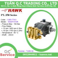 Đầu Bơm Cao Áp Hawk NHDP1515R 150 Bar 15Lít