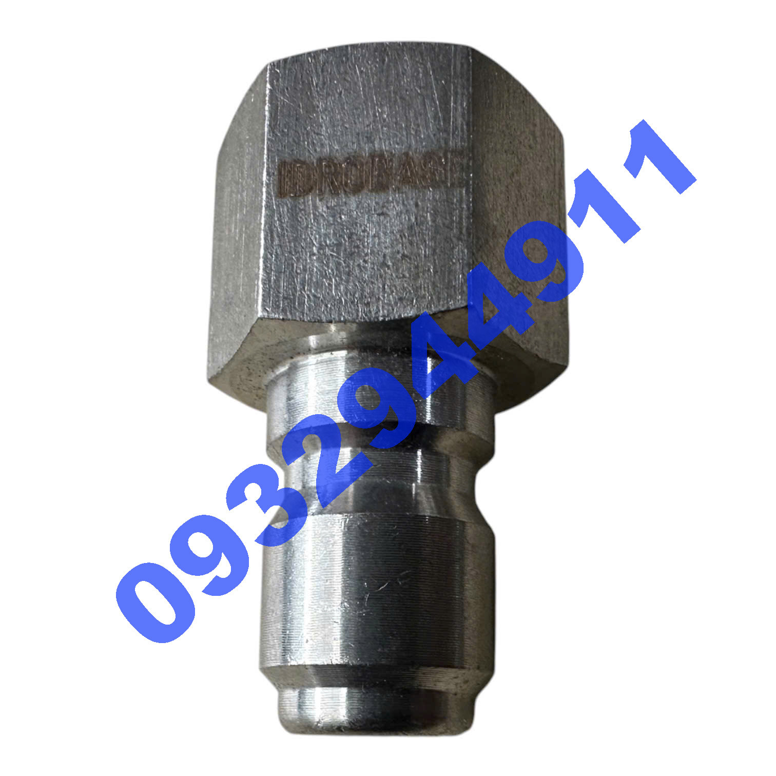 Đầu Đực Inox Nối Nhanh 3/8" 17mm
