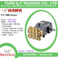 Đầu Bơm Cao Áp Hawk PX1550IR  500 Bar 15 Lít